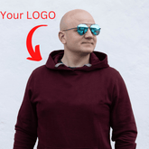 Hoodie with Large Logo Embroidery on Back